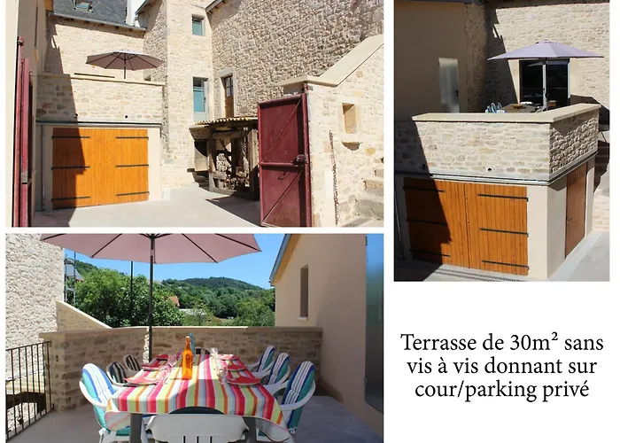 De Charme La Forge 12 - 3 Ch - 2 Sdb - Jusqu A 6-8 Pers -linge De Maison Et Menage En Options Bournazel (Aveyron)